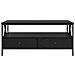 Tavolino da salotto with Drawer Rovere nero 100 x 51 x 45 cm - Foto miniatura 6
