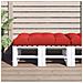 Cuscino per Pallet Rosso 120x80x12 cm in Tessuto - Foto miniatura 2