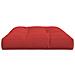 Cuscino per Pallet Rosso 120x80x12 cm in Tessuto - Foto miniatura 5