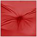 Cuscino per Pallet Rosso 120x80x12 cm in Tessuto - Foto miniatura 7