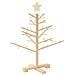 Albero di Natale in legno Naturale 75 cm Legno di pino massello - Foto miniatura 1