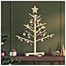 Albero di Natale in legno Naturale 75 cm Legno di pino massello - Foto miniatura 2