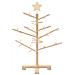 Albero di Natale in legno Naturale 75 cm Legno di pino massello - Foto miniatura 5