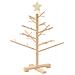 Albero di Natale in legno Naturale 75 cm Legno di pino massello - Foto miniatura 7