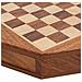 Scacchi Magnetici Con Cassetto Per Pezzi In Legno Marrone D22,5x5h - Foto miniatura 7