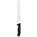 Coltello prosciutto Professionale P-9000 - Lama da 25cm in Acciaio Inox Forgiato - Manico Antiscivolo ergonomico nero - Per prosciutto e salumi - per Uso Domestico e Professionale - Made in Italy - Foto miniatura 1