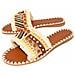 Sandali Piatti Indiplasa Beige Beige Materiale Sintetico - Foto miniatura 1