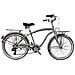 Bici Alluminio Da Uomo Misura 26 City Bike Bicicletta Beach Cruiser Stile Americano Cambio 7v Completa Di Accessori Luci A Led - 46 Grigio Taurus - Foto miniatura 1