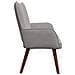 Sofa a Due Posti Grigio chiaro 115 x 61 x 87 cm Velluto - Foto miniatura 5