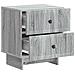 Armadio da Notte 2 pcs Grigio Sonoma 43 x 34,5 x 47,5 cm - Foto miniatura 4