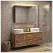 Set di mobili per il bagno 4 pcs Rovere Artigianale - Foto miniatura 2