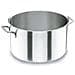 Pentola da chef Alta 45 in acciaio inox ad alto contenuto di calcio (CAC), senza coperchio, nera, 11 - Foto miniatura 1