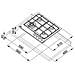 Piano Cottura FHNE6043GTCXSC a Gas 4 Fuochi Gas Colore Inox  - Foto miniatura 4