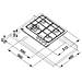 Piano Cottura FHNE6043GTCXSC a Gas 4 Fuochi Gas Colore Inox  - Foto miniatura 3