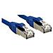 Cavo Patch Cat. 6 S / FTP PIMF privo di Alogeni, blu 20m - Foto miniatura 3
