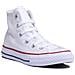 All Star Ct Scarpe Alte Hi Bianche White Junior 3j253 27 - Foto miniatura 8