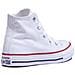All Star Ct Scarpe Alte Hi Bianche White Junior 3j253 27 - Foto miniatura 10