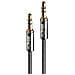 . Cavo Audio 3.5mm Cromo Line, 1m - Foto miniatura 1