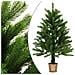 Albero di Natale Artificiale Realistico con Punte 90 cm Verde - Foto miniatura 1