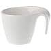 Flow Tazza, Porcellana, Bianco, 1 Pezzo - Foto miniatura 2