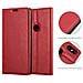 Custodia Compatibile Con Xiaomi Mi Mix 2s In Rosso Mela - Coperchio Protettiva Con Chiusura Magnetica, Funzione Stand E Tasca Per Le Carte - Foto miniatura 5