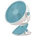 Mini Ventilatore Clip Ventola Portatile Ricaricabile Estate Viaggio - Foto miniatura 1