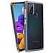 Cover Samsung Galaxy A21s Silicone Compatibile Qi Original Trasparente - Foto miniatura 4