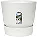 Vaso Da Fiori Rotondo Greenville 30 - Esterno - Ø 29,5 X H 27,8 Cm - Bianco - Foto miniatura 1
