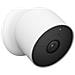 Nest Cam Videocamera Wireless per Interni / Esterni a Batteria Sensore 2 Mpx Altoparlante e Microfono Colore Neve - Foto miniatura 1