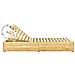 Lettino Prendisole Doppio con Cuscini in Pino Impregnato - Foto miniatura 3