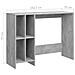 Scrivania Portatile Grigio Cemento 102,5x35x75 cm Multistrato - Foto miniatura 2