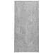 Scrivania Portatile Grigio Cemento 102,5x35x75 cm Multistrato - Foto miniatura 3