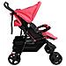 Passeggino Gemellare Rosso In Acciaio - Foto miniatura 2