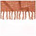 Copriletto Inca Ciuffo - 130 X 180 Cm - Terracotta - Foto miniatura 5