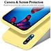 Custodia Compatibile Con Huawei P20 In Liquid Giallo - Coperchio Protettivo In Silicone Tpu Flessibile - Foto miniatura 5