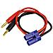 1 Pezzo Connettore Cavo Di Carica Con Attacco Ec5 Spina Da 4.0mm - Foto miniatura 1