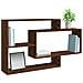 Mensola A Muro Rovere Marrone 104x20x58,5 Cm Legno Multistrato - Foto miniatura 10