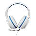 Deltaco Gam-127-w Cuffia E Auricolare Cablato Casco Giocare Blu, Bianco (Headset For Playstation 5 - Whit - Foto miniatura 2