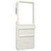 Cover Z Flip5 Similpelle Originale Flap Eco-leather Case Cream - Foto miniatura 4