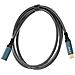 Cavo Prolunga Usb-c Carica 100w Video 8k Trasferimento 20gbps 1 Metro E 20, Grigio - Foto miniatura 1