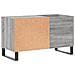 Mobile Porta Dischi Grigio Sonoma 85x38x48 Cm Legno Multistrato - Foto miniatura 5