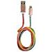 Lc-power Kabel Usb-lightning-1m-3 1m Rainbow Glitter,usb A Auf Lightning (lc-c-usb-lightning-1m-3) - Foto miniatura 4