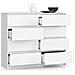 Cassettiera K120, 8 cassetti, 120x40x99 cm, Colore Bianco - Foto miniatura 2