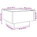 Tavolino Salotto Con Led Rovere Sonoma 50x50x30 Cm Multistrato - Foto miniatura 3