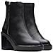 Cassiano Booties Stivaletti Pelle Scarpe Donna Nero Eu 40, 26178671 - Foto miniatura 1