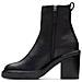 Cassiano Booties Stivaletti Pelle Scarpe Donna Nero Eu 40, 26178671 - Foto miniatura 3