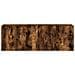 Mobili TV a Parete con Luci LED 2pz Rovere Fumo 60x35x41 cm - Foto miniatura 7