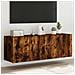 Mobili TV a Parete con Luci LED 2pz Rovere Fumo 60x35x41 cm - Foto miniatura 10