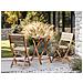 Set Bistrot Prossedi Legno D'acacia Beige - Foto miniatura 1