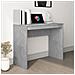 Lusso Casadino -  Scrivania Grigio Cemento 90x40x72 Cm In Legno Multistrato - Foto miniatura 8